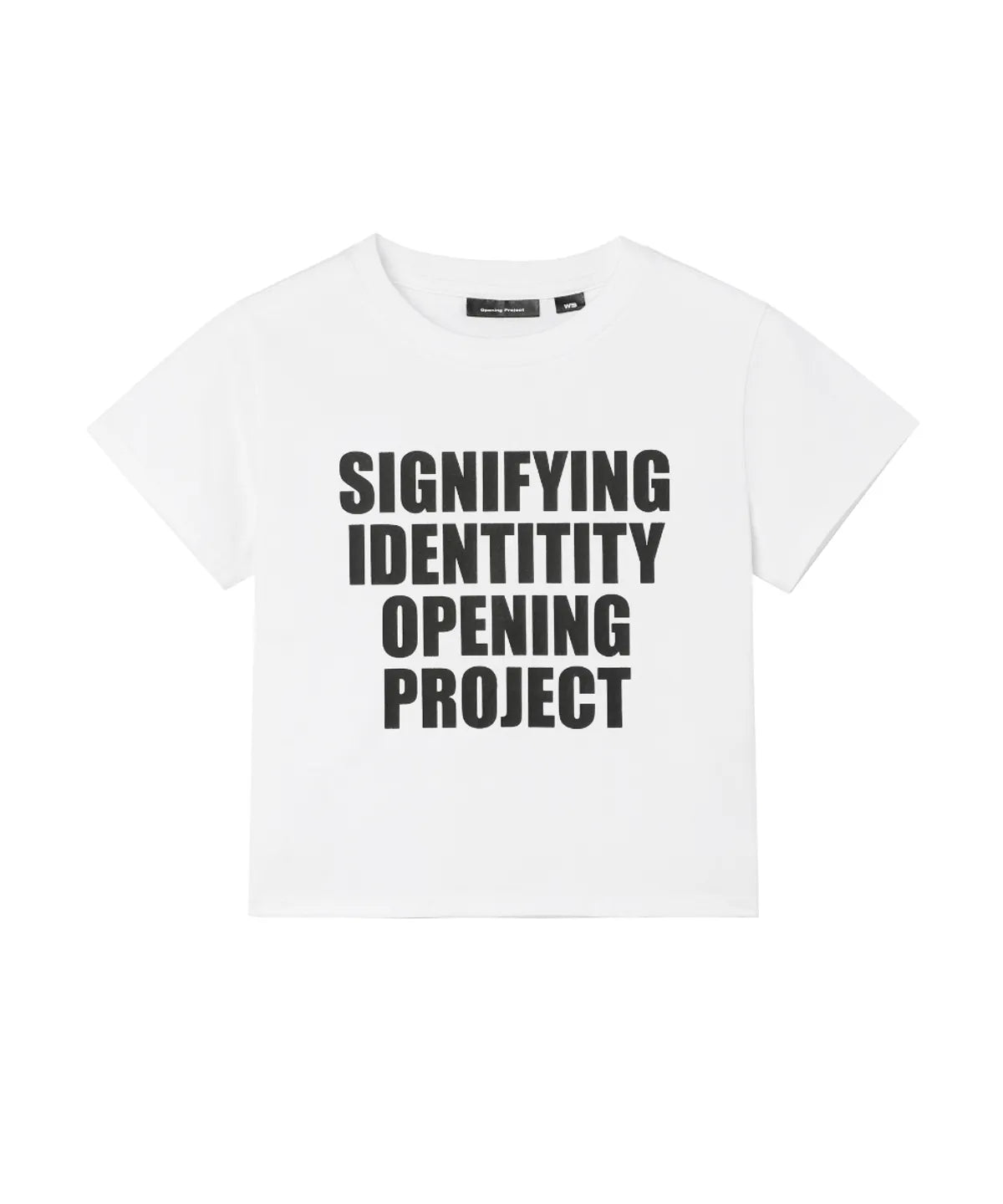 [Ive Rei Pick] Opening Project W Signifying Cropped T-Shirt