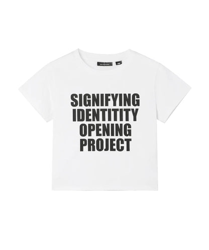 [Ive Rei Pick] Opening Project W Signifying Cropped T-Shirt