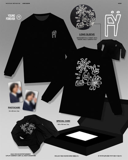 ATEEZ - [WOOYOUNG LONG SLEEVE] : FY 2024 BIRTHDAY MD