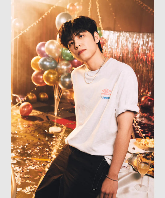 [DAY6 x Umbro] HBL Weekend Hooligan Collage Graphic Short Sleeve T-Shirt
