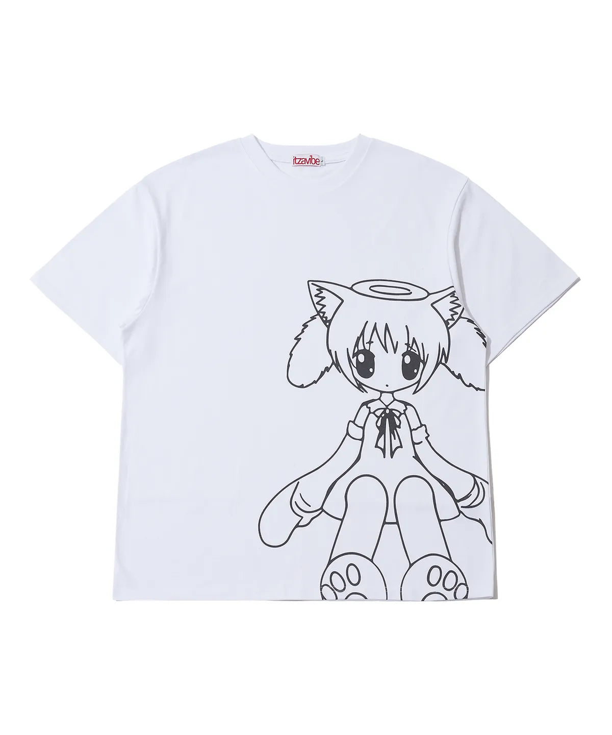 [Aespa Karina Worn] Itzavibe Cat Girl T-Shirt