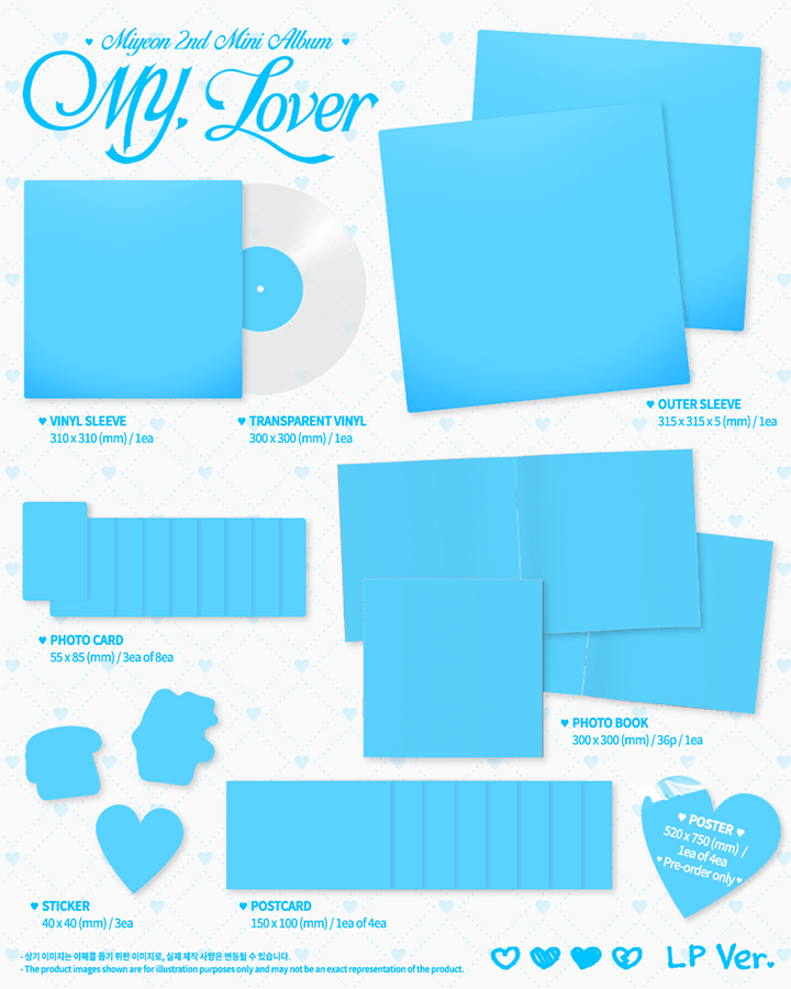 i-dle (children) 2nd Mini Album [MY, Lover] (LP Ver.)