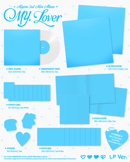 i-dle (children) 2nd Mini Album [MY, Lover] (LP Ver.)