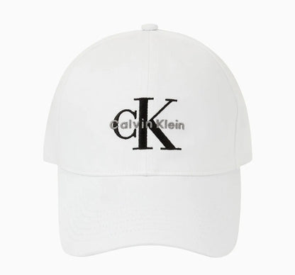 [BTS Jungkook Worn] Calvin Klein Jeans Unisex Monogram Embroidered Ball Cap
