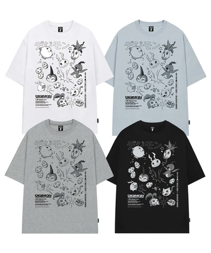 [Digimon X Odd Studio] In-Training II Stage Digimon Overfit T-shirt