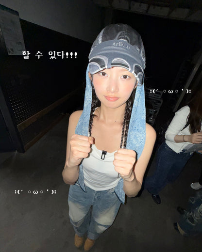 [Ive Rei Worn Outer Cap] Atiissu Collan Cap