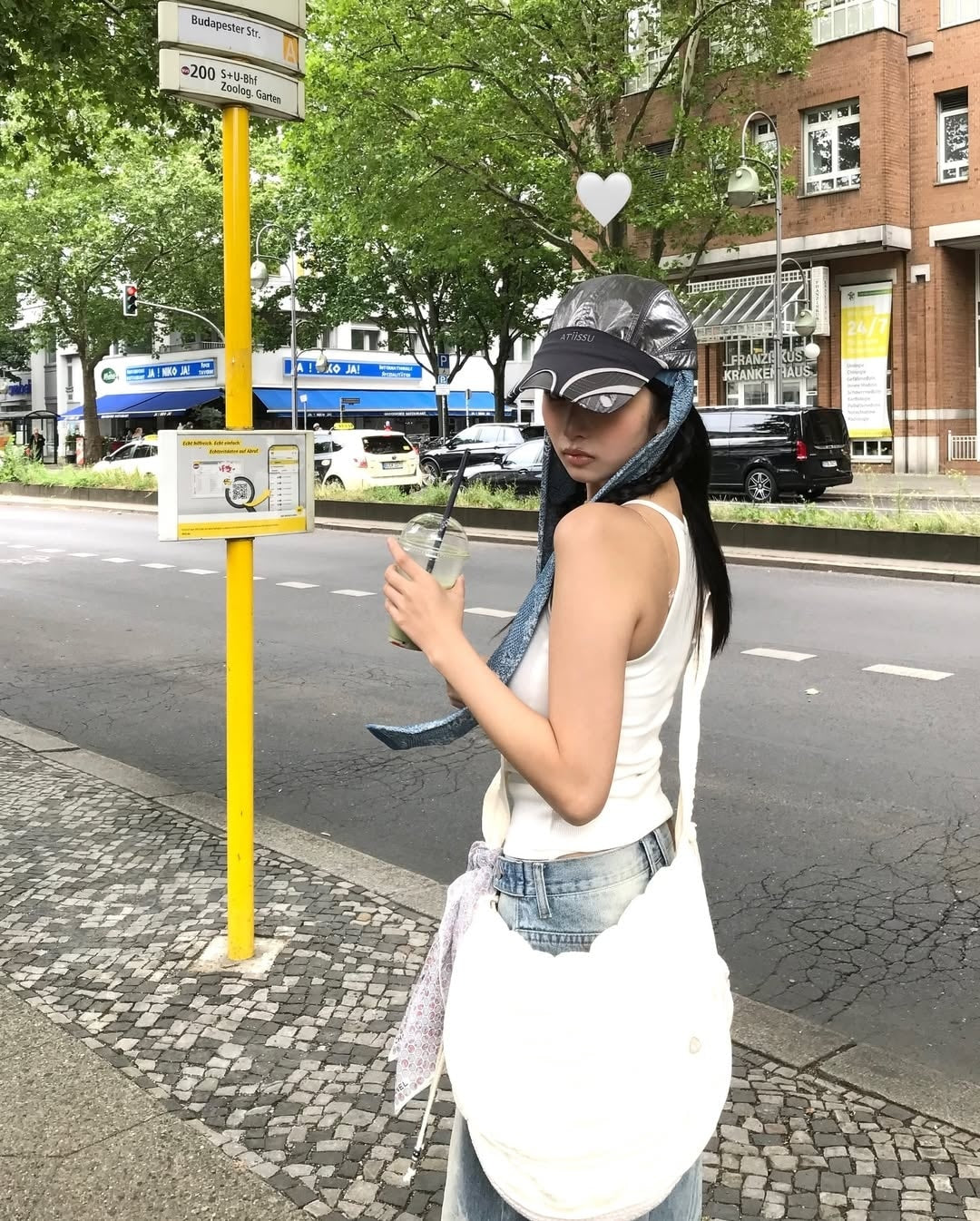 [Ive Rei Worn Outer Cap] Atiissu Collan Cap