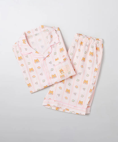 Spao X Zerobaseone Zeroni Short Sleeve Pajamas
