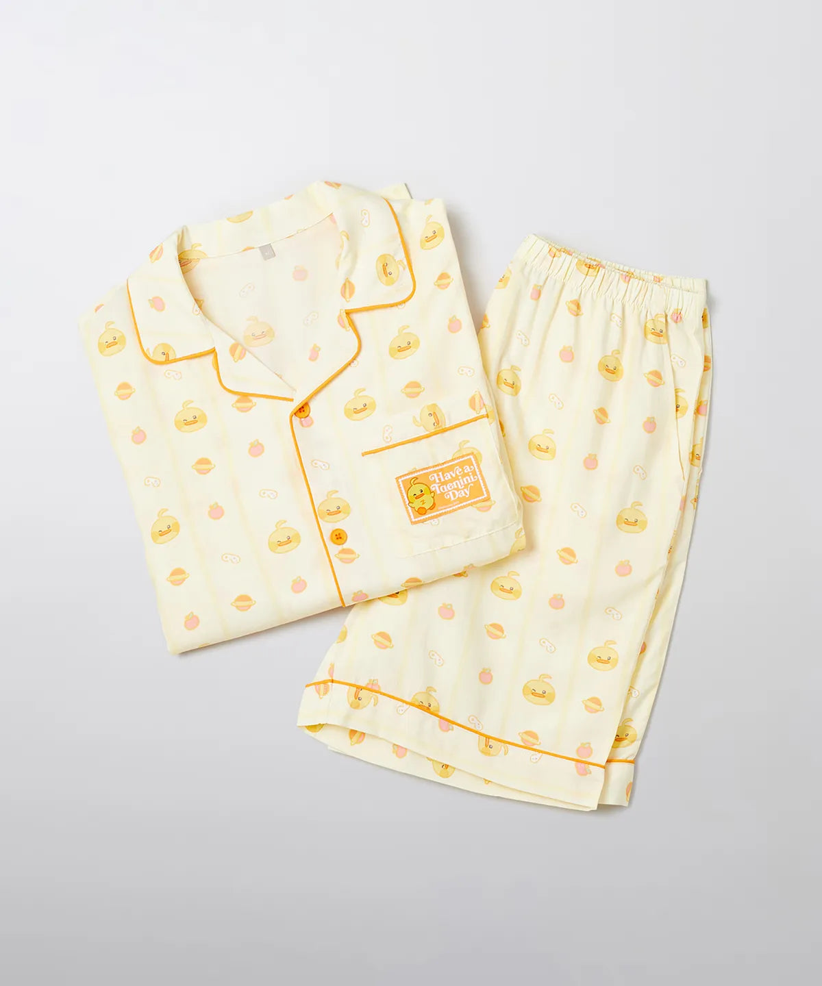 Spao X Zerobaseone Zeroni Short Sleeve Pajamas