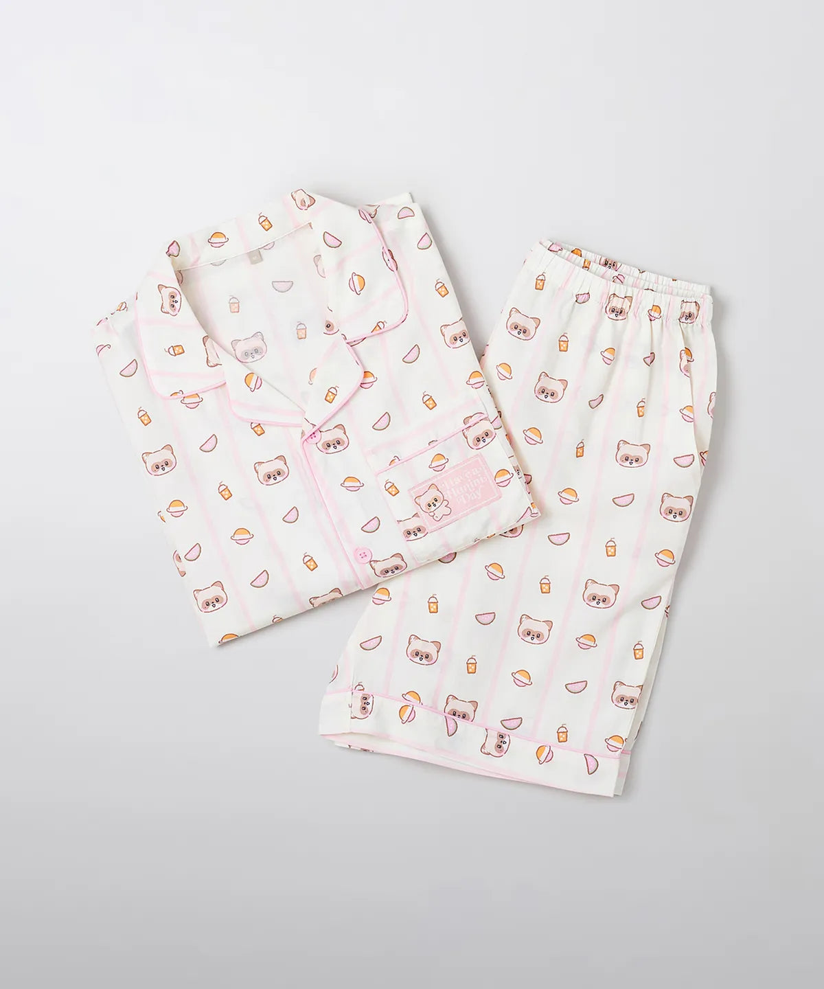 Spao X Zerobaseone Zeroni Short Sleeve Pajamas