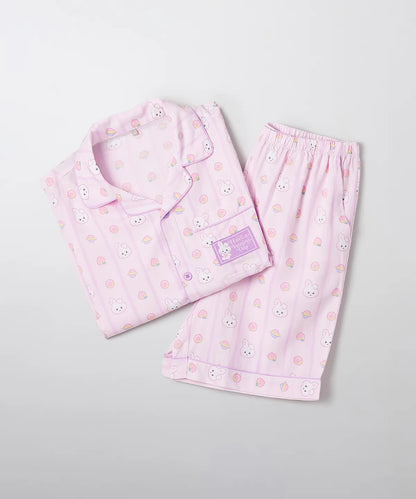 Spao X Zerobaseone Zeroni Short Sleeve Pajamas
