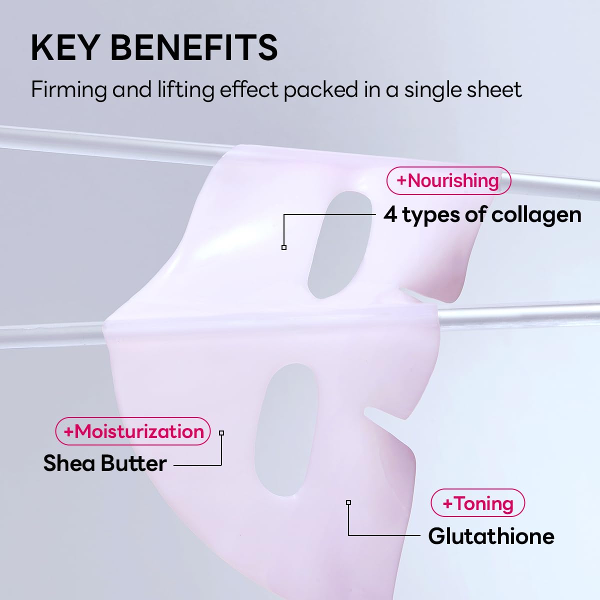 Mediheal [Gel Mask] Hyper Mask 1 sheet  (Collagen/Hyaluronic Acid)