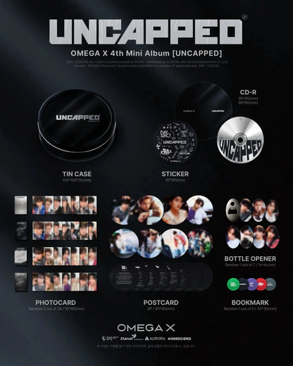 OMEGA X - [UNCAPPED] 4th Mini Album MINI CD
