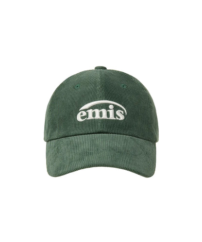 [Blackpink Jisoo Worn] EMIS New Logo Corduroy Cap