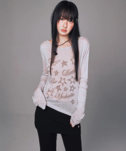 YOUHEE Youheetic Star long Sleeve