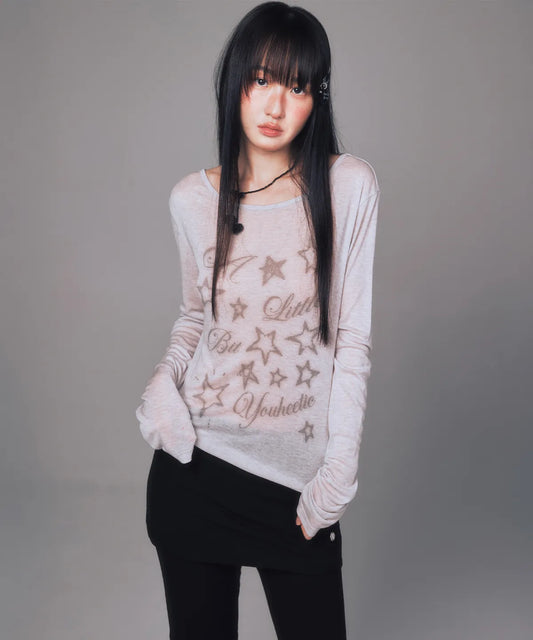 YOUHEE Youheetic Star long Sleeve