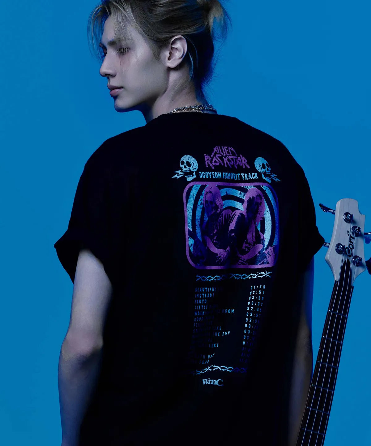 Xdinary Heroes Jooyeon X WMC Skull Track List T-Shirt