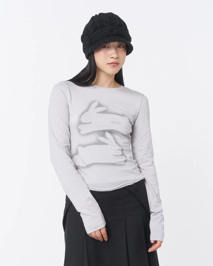 [Cho Yi-hyun Pick] Miseki Seoul Twin Rabbit Long Sleeves