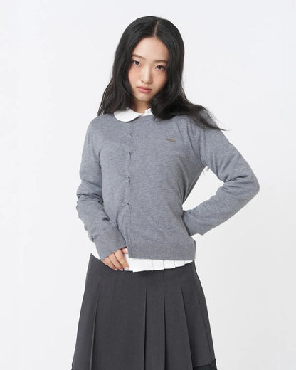 [Cho Yi-hyun Pick] Miseki Seoul Origami Pleats Knit Top