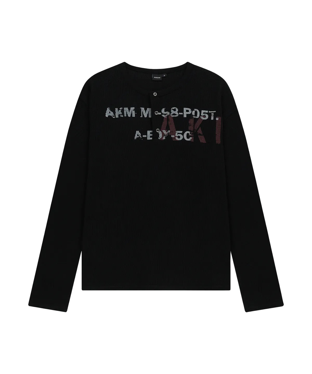 [Enhypen Jungwon Worn] Aakam Waffle Henry Neck Long Sleeve