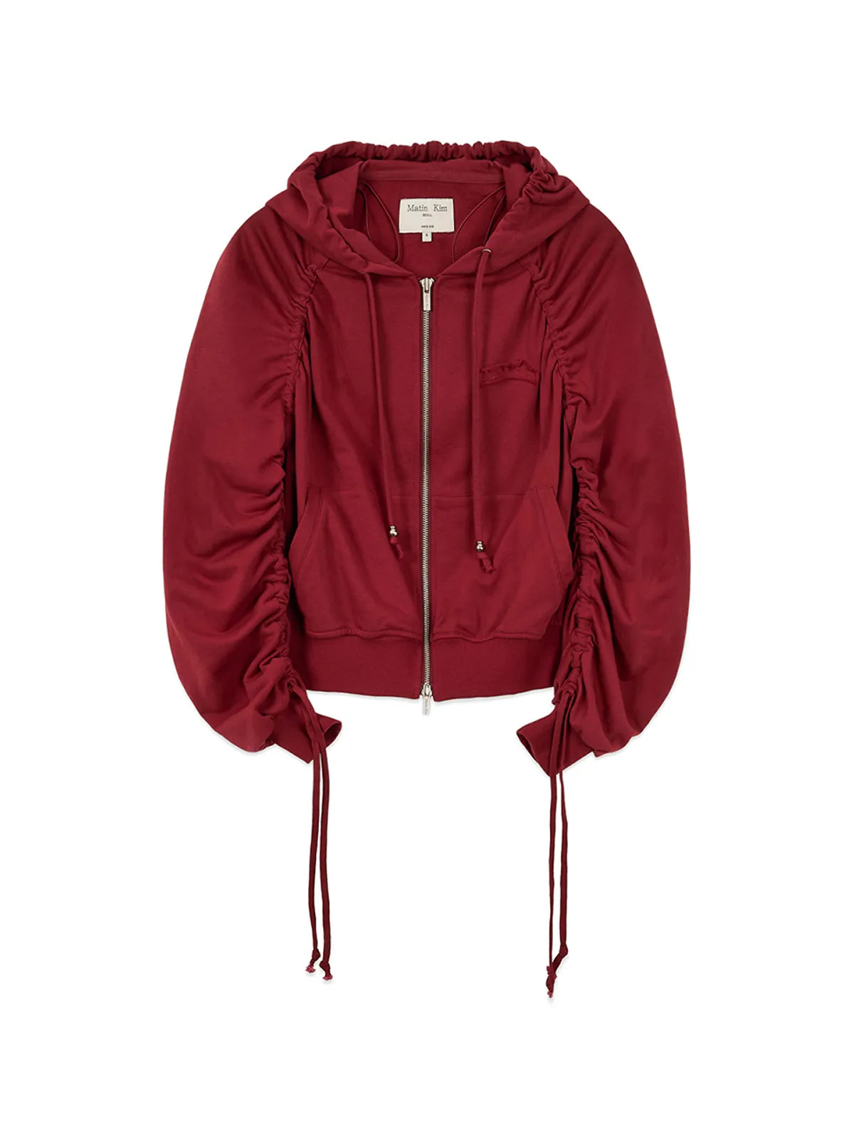 [Ive Leeseo Worn]  Matin Kim Sleeve Detail Hoody Zip up