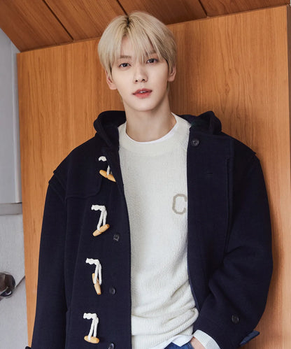 [TXT Soobin Worn Inner] Covernat Middle C Logo Knit Sweater