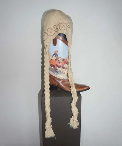 [Twice Nayeon Worn] Sculptor Braided Bonnet