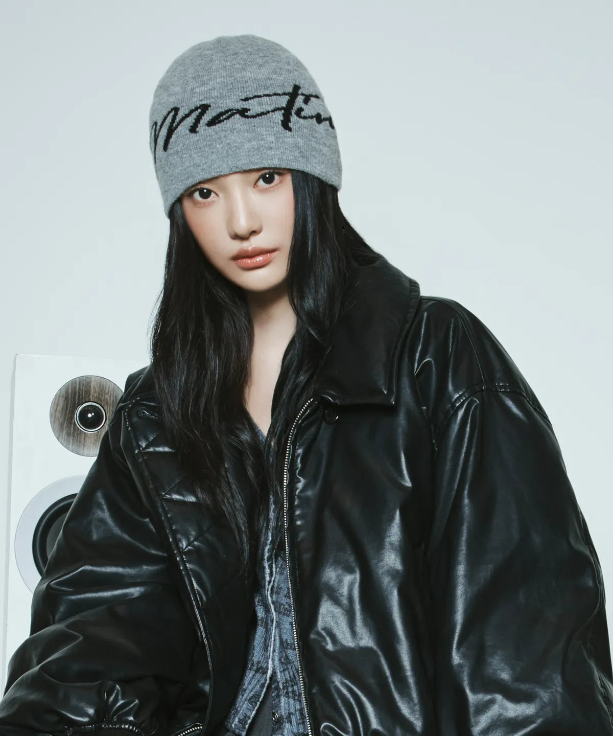 [Aespa Ningning Worn] Matin Kim Matin Logo Script Beanie