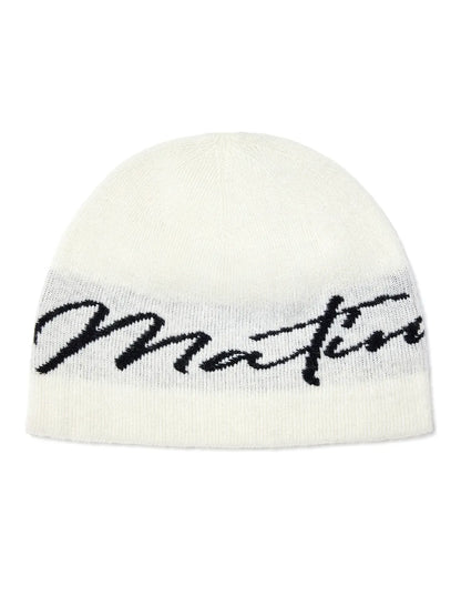 [Aespa Ningning Worn] Matin Kim Matin Logo Script Beanie