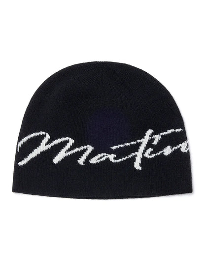 [Aespa Ningning Worn] Matin Kim Matin Logo Script Beanie