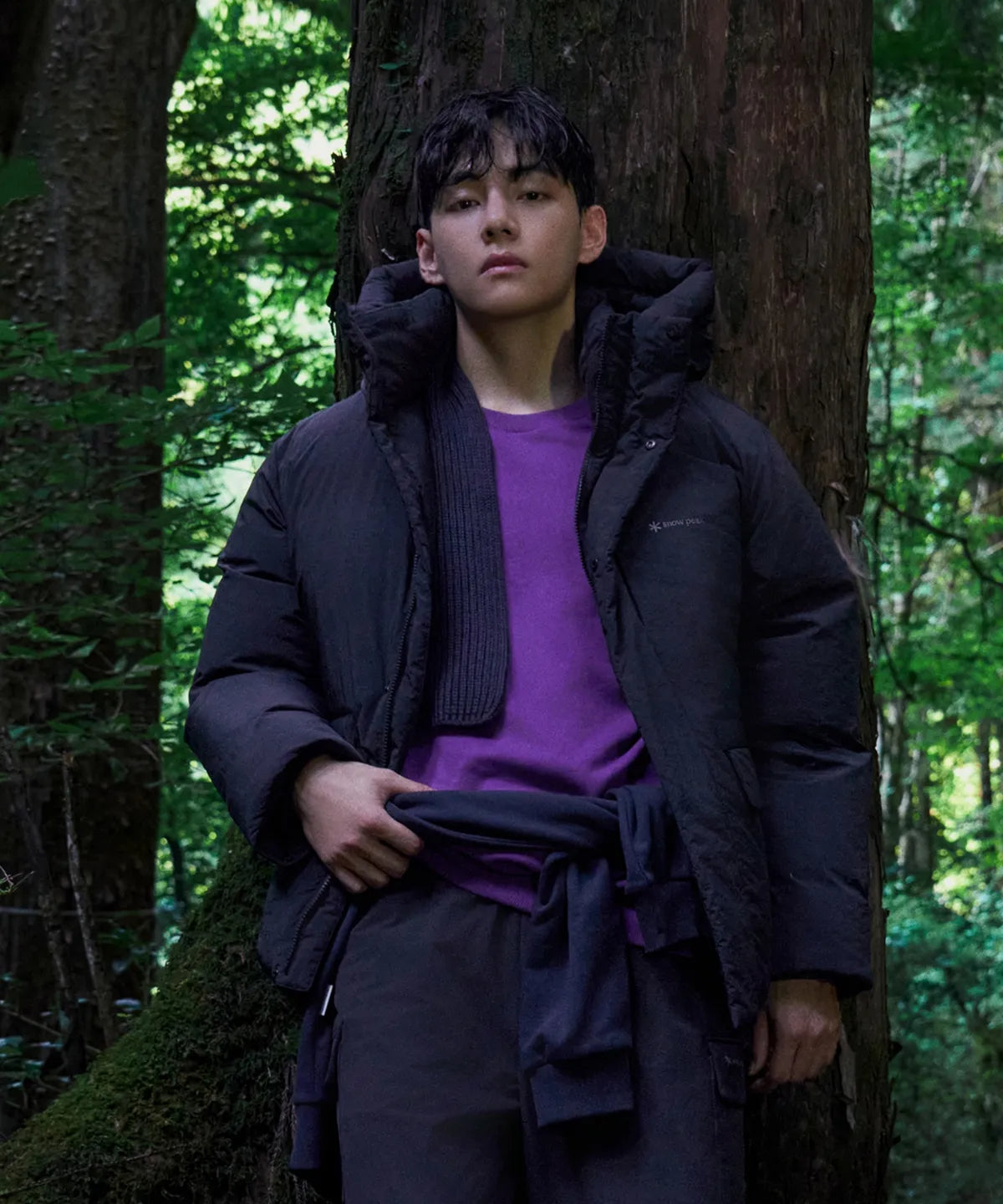 [Bts V Pick] Snow Peak Land Pocket Sweatshirt