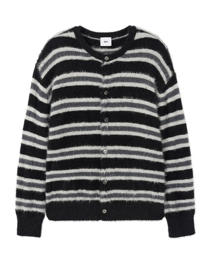 [Seventeen Seungkwan Worn] OY Hairy Stripe Knit Cardigan