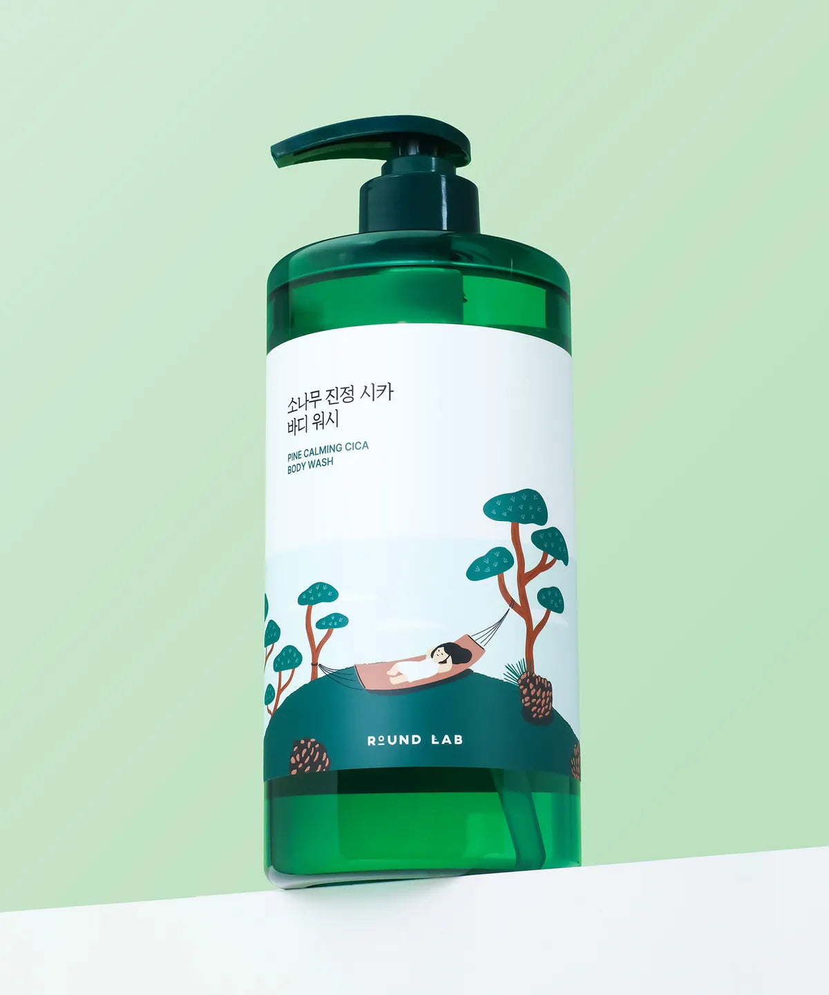 Round Lab Pine Calming Cica Body Wash Large Capacity 1L