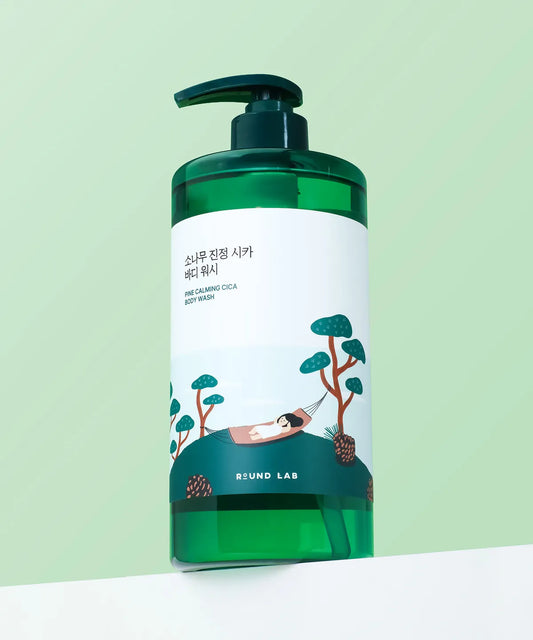 Round Lab Pine Calming Cica Body Wash Large Capacity 1L