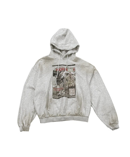 [Hearts2Hearts Ian, Treasure Jaehyuk & Lngshot Woojin Worn] GRAILZ X KOIN SEOUL Magazine Dirty Hoodie