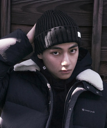 [Bts V Pick] Snow Peak Folded Beanie