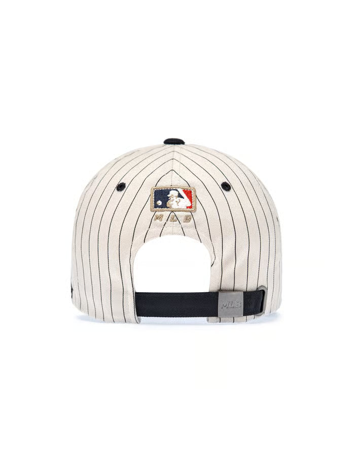 [Karina Pick] 25FW MLB Signature Stripe Unstructured Ball Cap