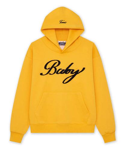 [Enhypen Sunoo Worn] Tom's Birthday Lettering Baby Boucle Hoodie