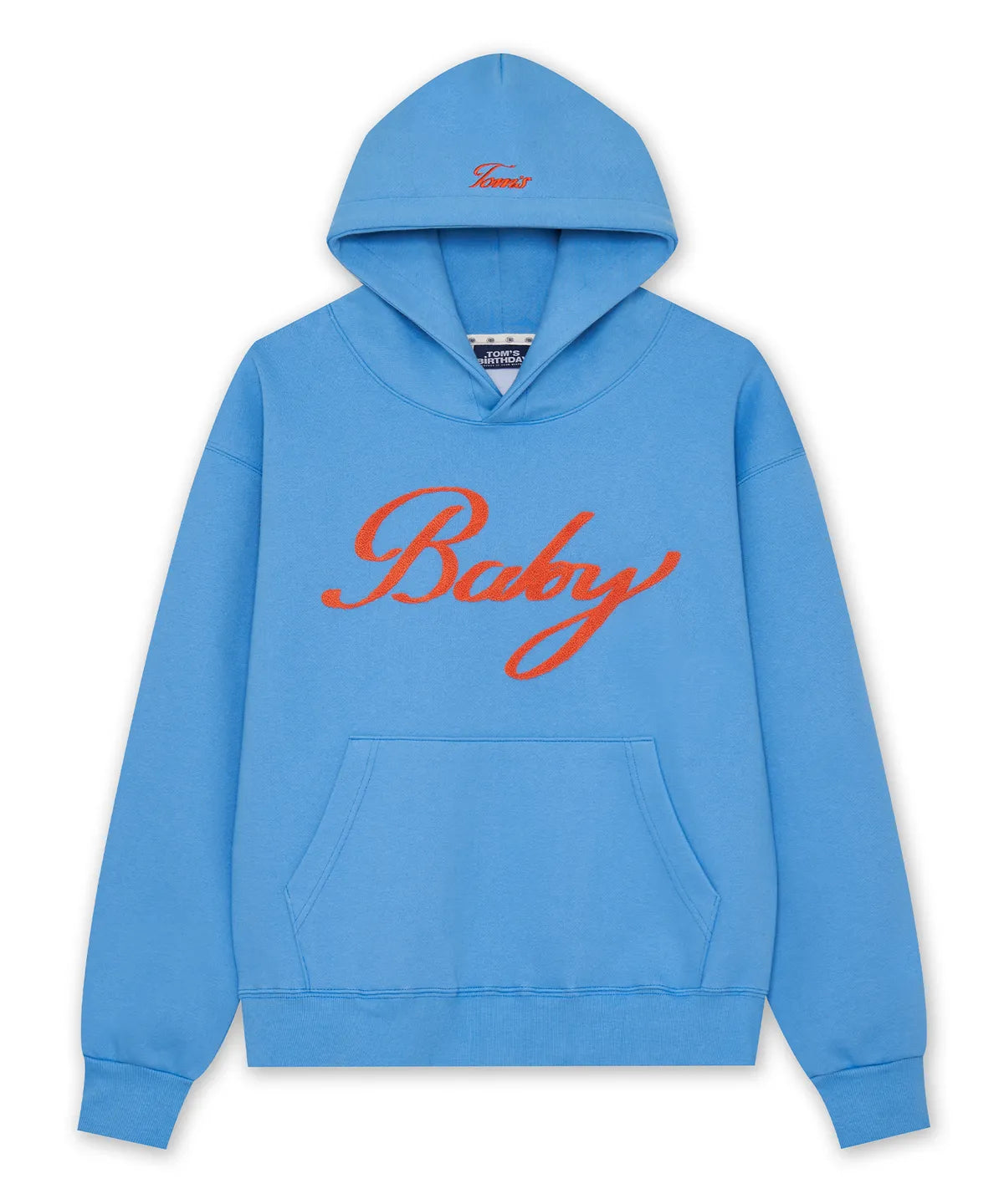 [Enhypen Sunoo Worn] Tom's Birthday Lettering Baby Boucle Hoodie