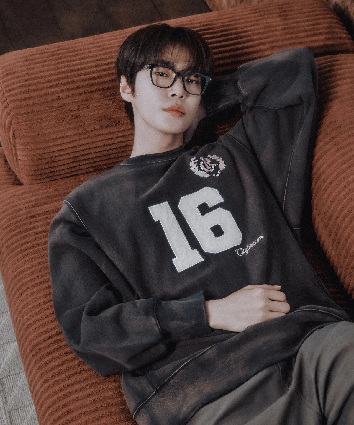 [Nct Doyoung Pick]25FW Citybreeze Vintage Numbered Sweatshirt