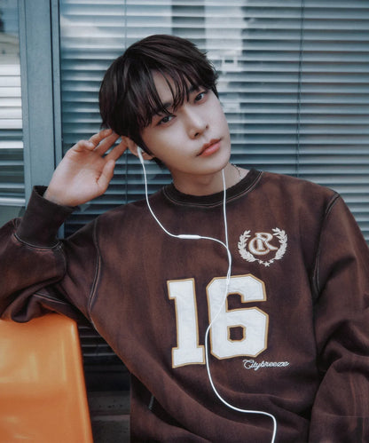 [Nct Doyoung Pick]25FW Citybreeze Vintage Numbered Sweatshirt