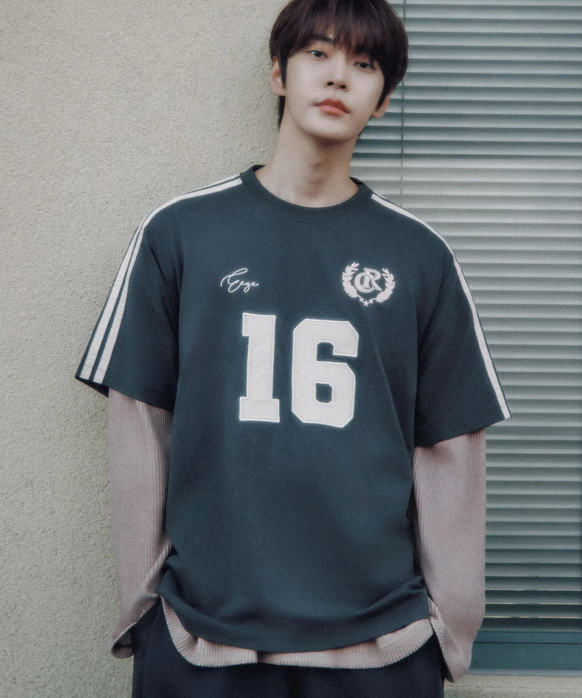 [Nct Doyoung Pick] 25FW Citybreeze Vintage Numbering Short Sleeve T-Shirt