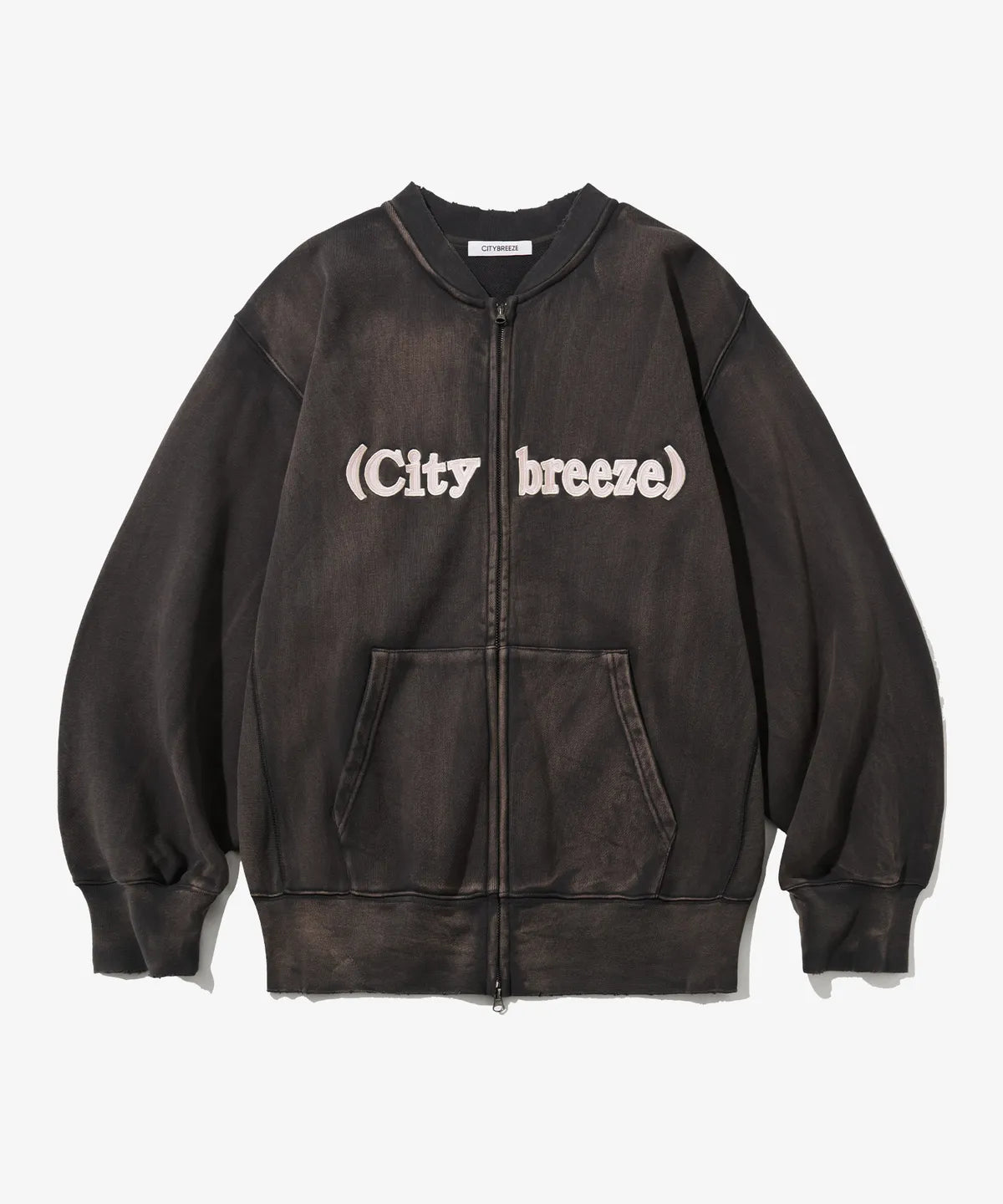 [Nct Doyoung Pick]25FW Citybreeze Vintage Mute logo Zip-Up