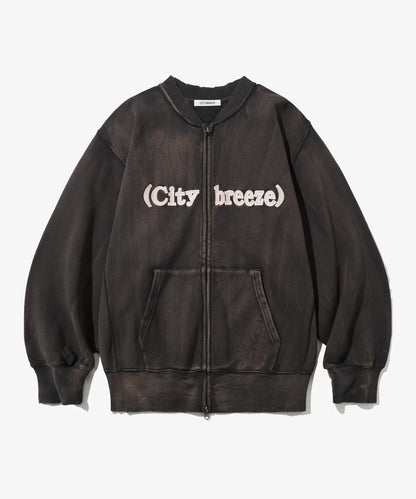 [Nct Doyoung Pick]25FW Citybreeze Vintage Mute logo Zip-Up
