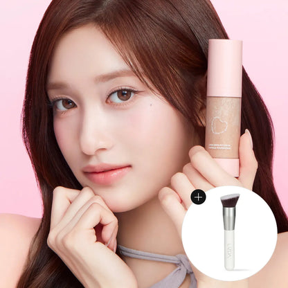 [Ive Leeseo Pick] LIZDA Zero Fit Cover Capsule Foundation 30g with Gift (+Foundation Brush)