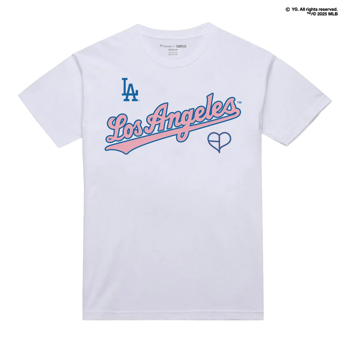[LEAGUE COLLECTION] Blackpink X Dodgers Logo Tee