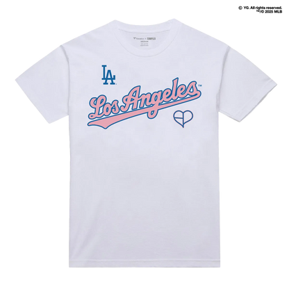 [LEAGUE COLLECTION] Blackpink X Dodgers Logo Tee