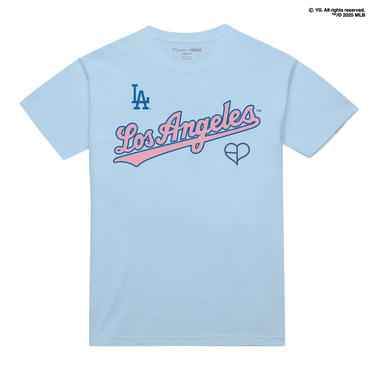 [LEAGUE COLLECTION] Blackpink X Dodgers Logo Tee