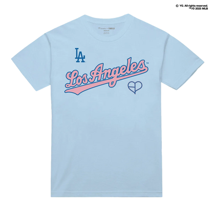[LEAGUE COLLECTION] Blackpink X Dodgers Logo Tee