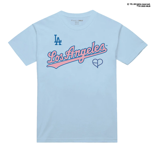 [LEAGUE COLLECTION] Blackpink X Dodgers Logo Tee